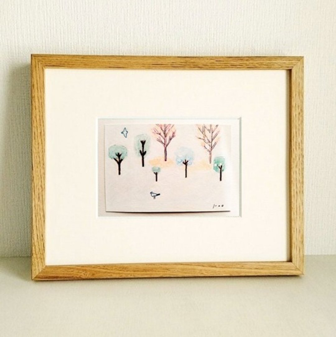 Pinkoi 代购 - 原图《冬天来临前》*附木框（寸尺寸） - 海报/装饰画/版画 - 其他材质 
