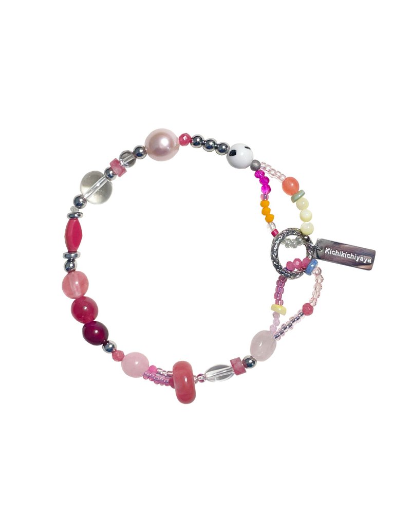 草莓奶昔宝石手链 045 - 手链/手环 - 宝石 红色