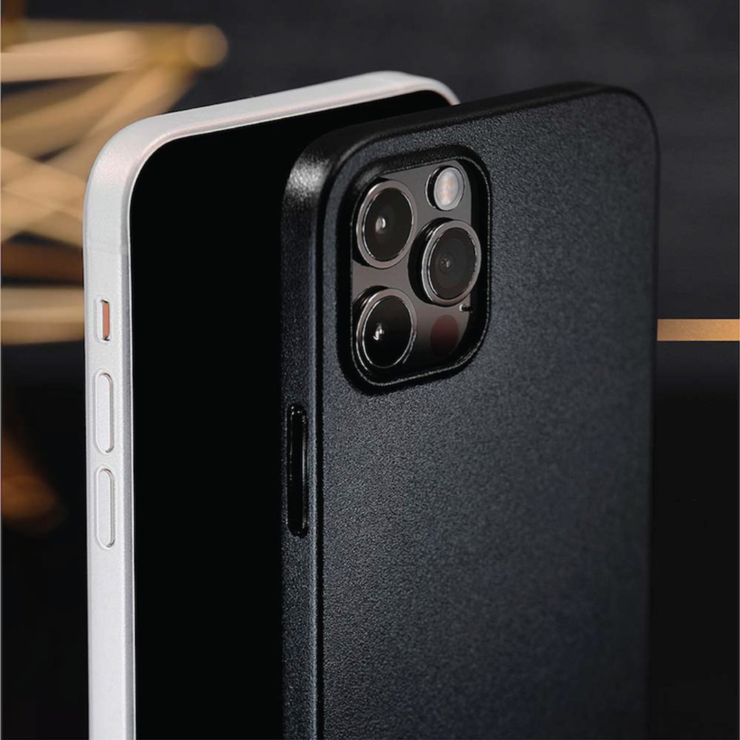 Caudabe | The Veil 极简轻盈 iPhone 12 手机壳 - 磨砂黑 - 手机壳/手机套 - 塑料 黑色