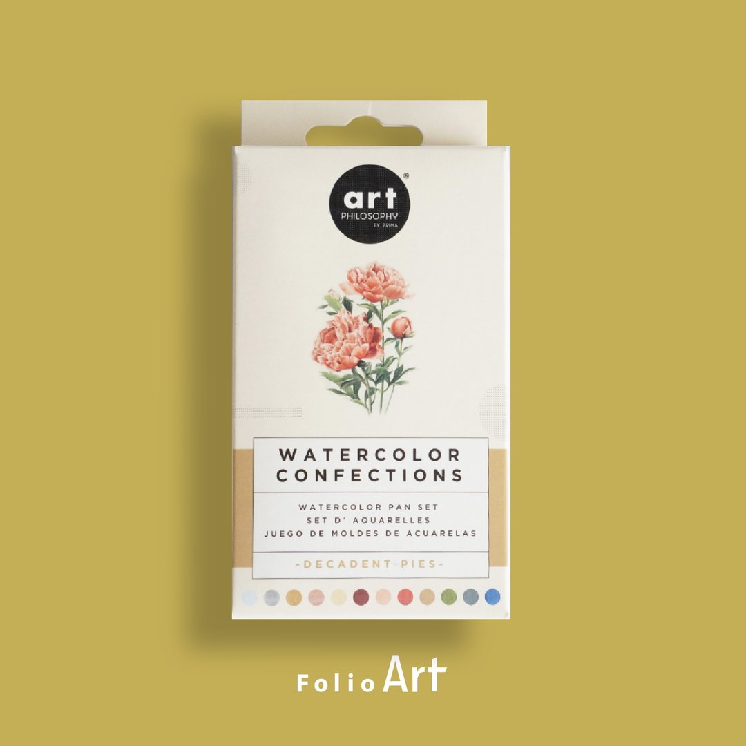 FOLIO ART : Prima Watercolor Decadent Pies Model, bright color, artist grade - 插画/绘画/写字 - 其他材质 