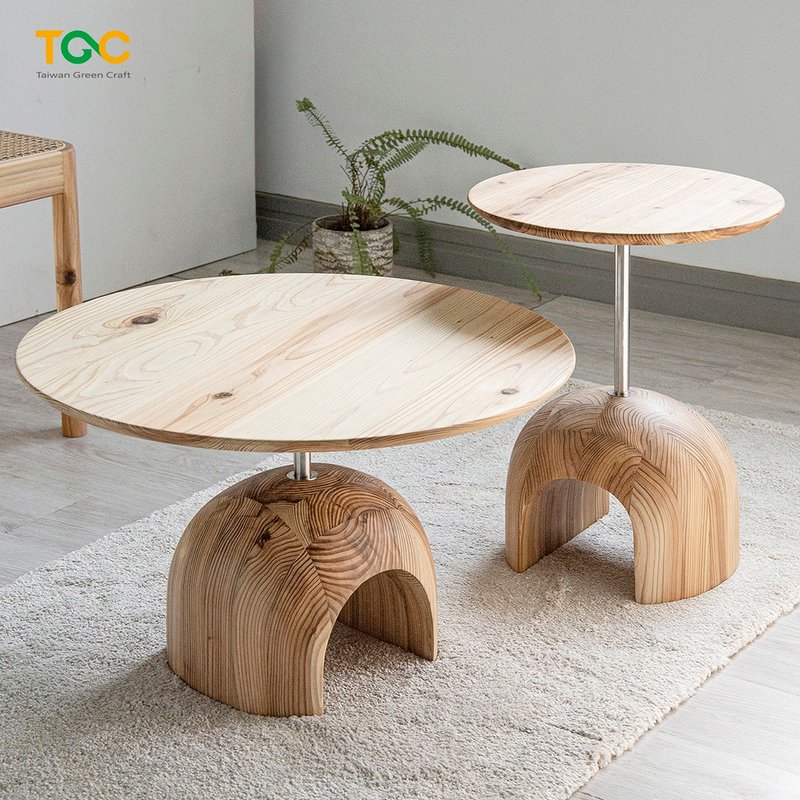 Tomood/ 土与木之间 Arch Collection 咖啡桌, 边桌 - 其他家具 - 木头 卡其色