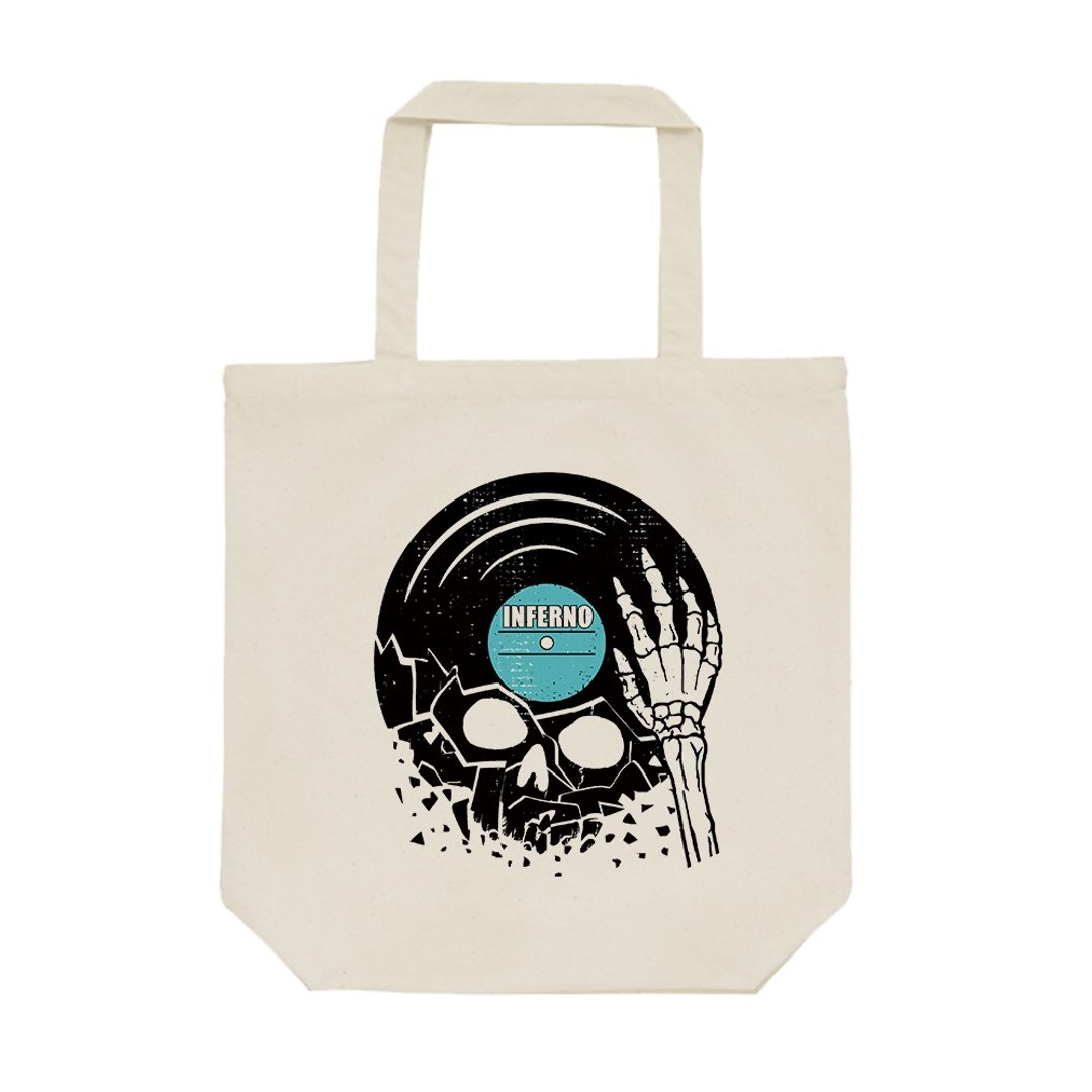 tote bag / Unstable rotation - 手提包/手提袋 - 棉 卡其色