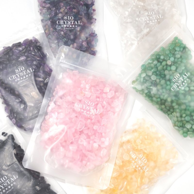 【SIO Crystal希奥水晶】水晶碎石包 (7种可选) 消磁石 - 其他 - 水晶 多色