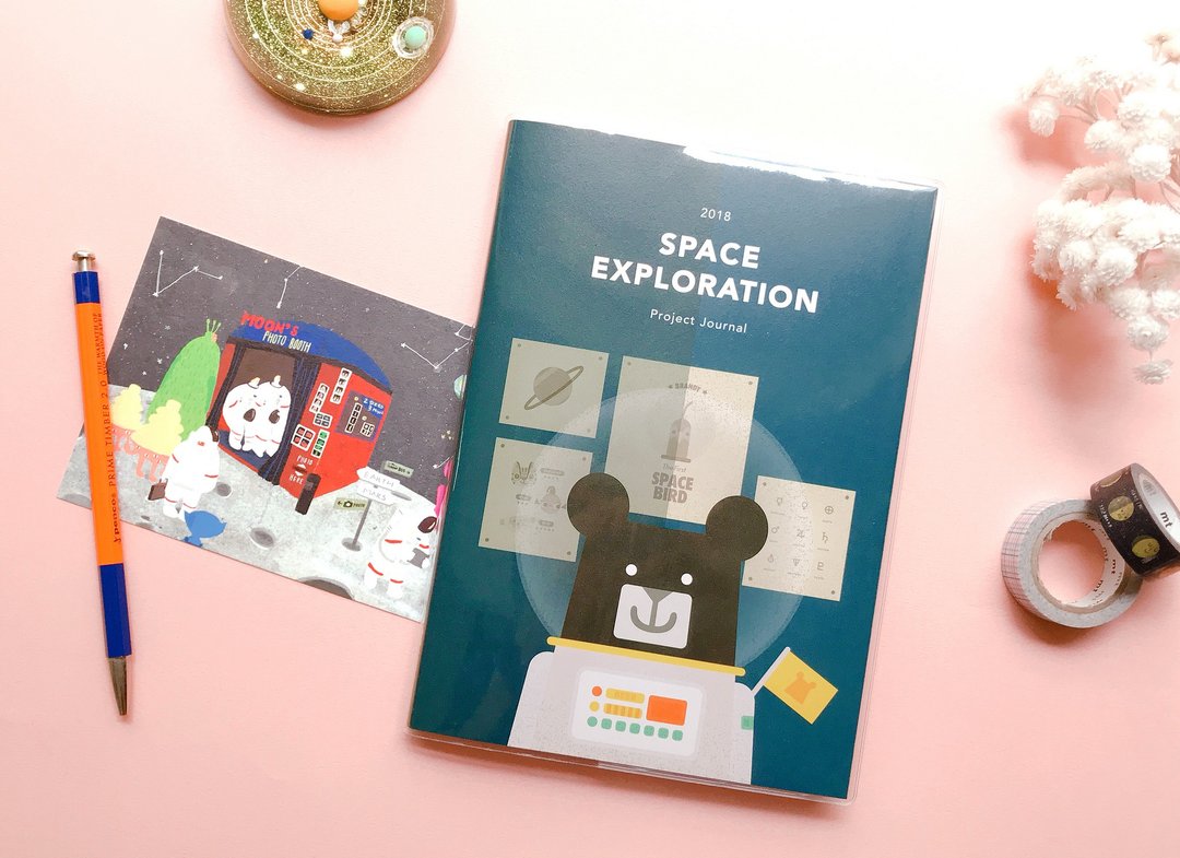 Dimanche x Taiwan Bar 2018 Space Exploration 项目志 - 黑啤上太空 - 笔记本/手帐 - 纸 多色