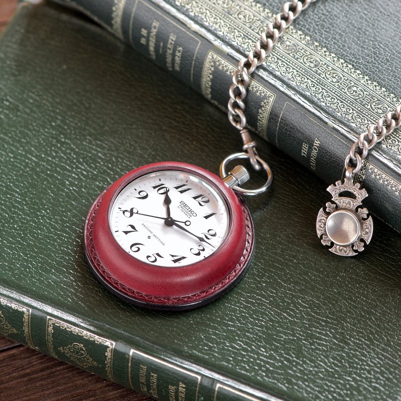 Pocket watch cover color order - 其他 - 真皮 黑色