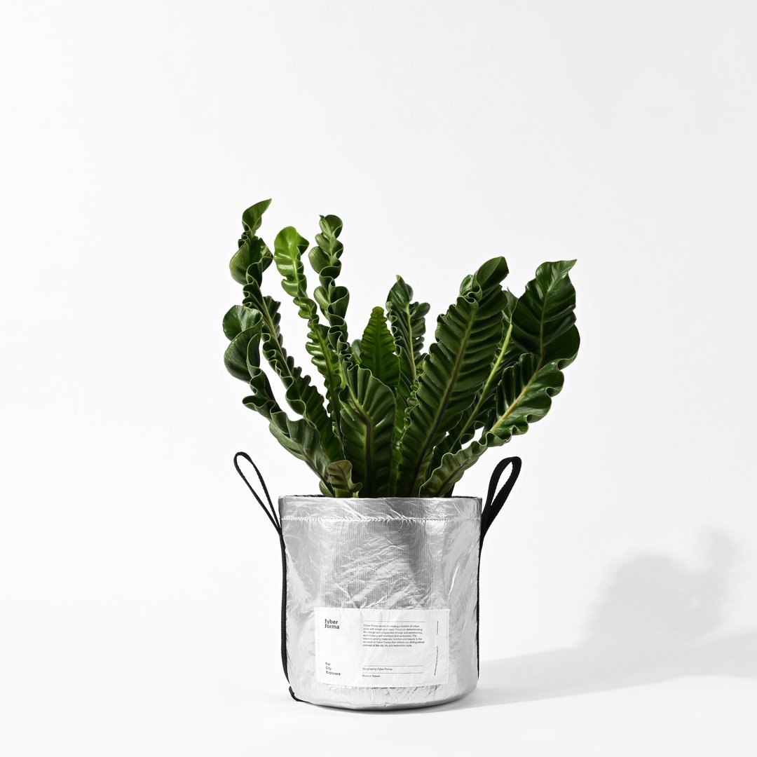 POTTED 植栽置物袋 银 - 植栽/盆栽 - 防水材质 银色