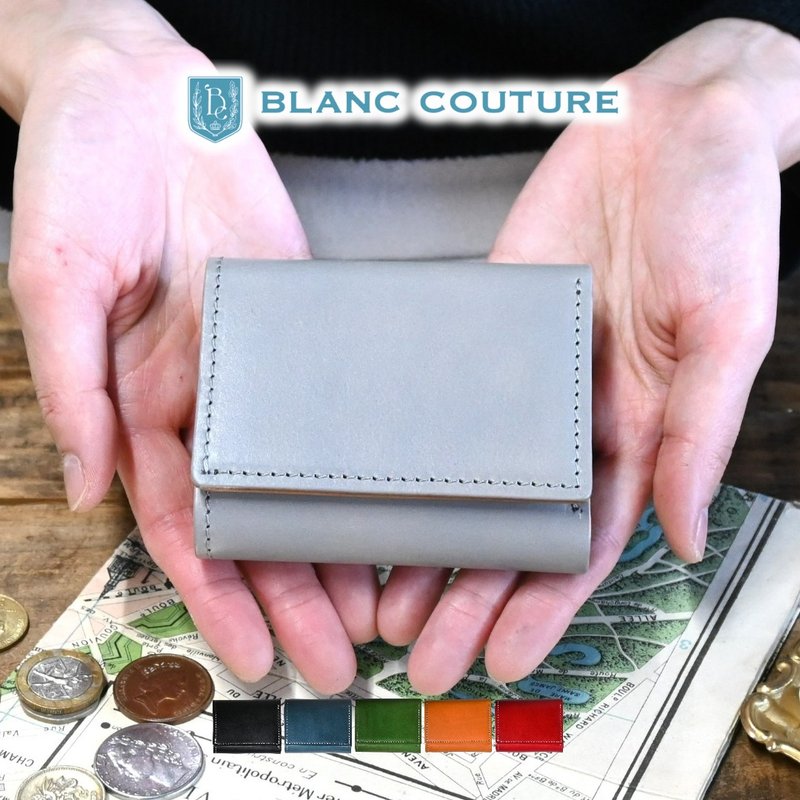 迷你皮夹 三折皮夹 真皮皮夹 - 皮夹/钱包 - 真皮 黑色