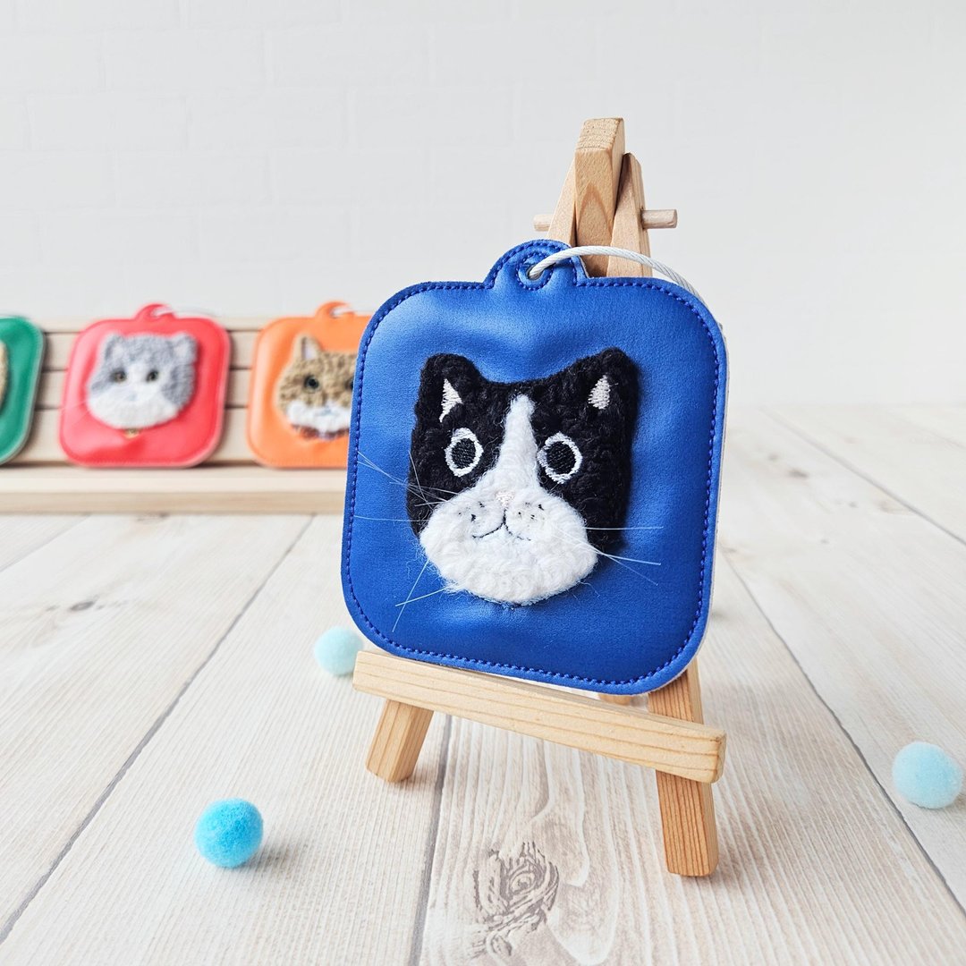 行李吊牌- 新款登场 猫咪系列  奔驰 橘猫 黑猫 英短 美短 - 行李吊牌 - 其他人造纤维 多色
