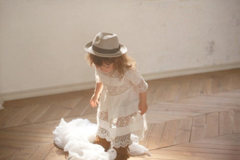 MARLMARL 草帽 / 黑色(Baby) - 其他 - 棉．麻 黑色