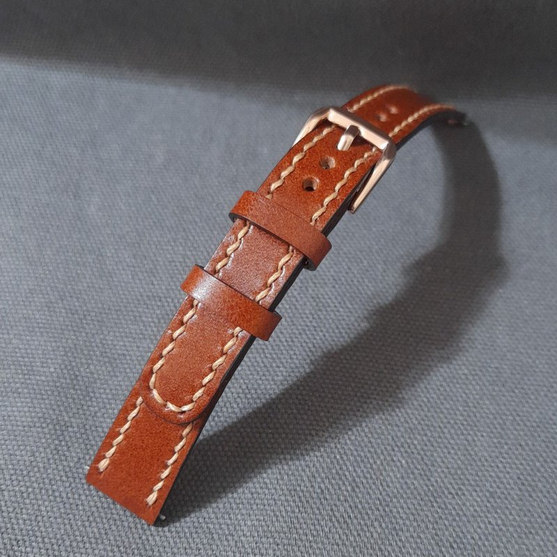 【表带订制】高质感皮革手工制作 - 表带 - 真皮 