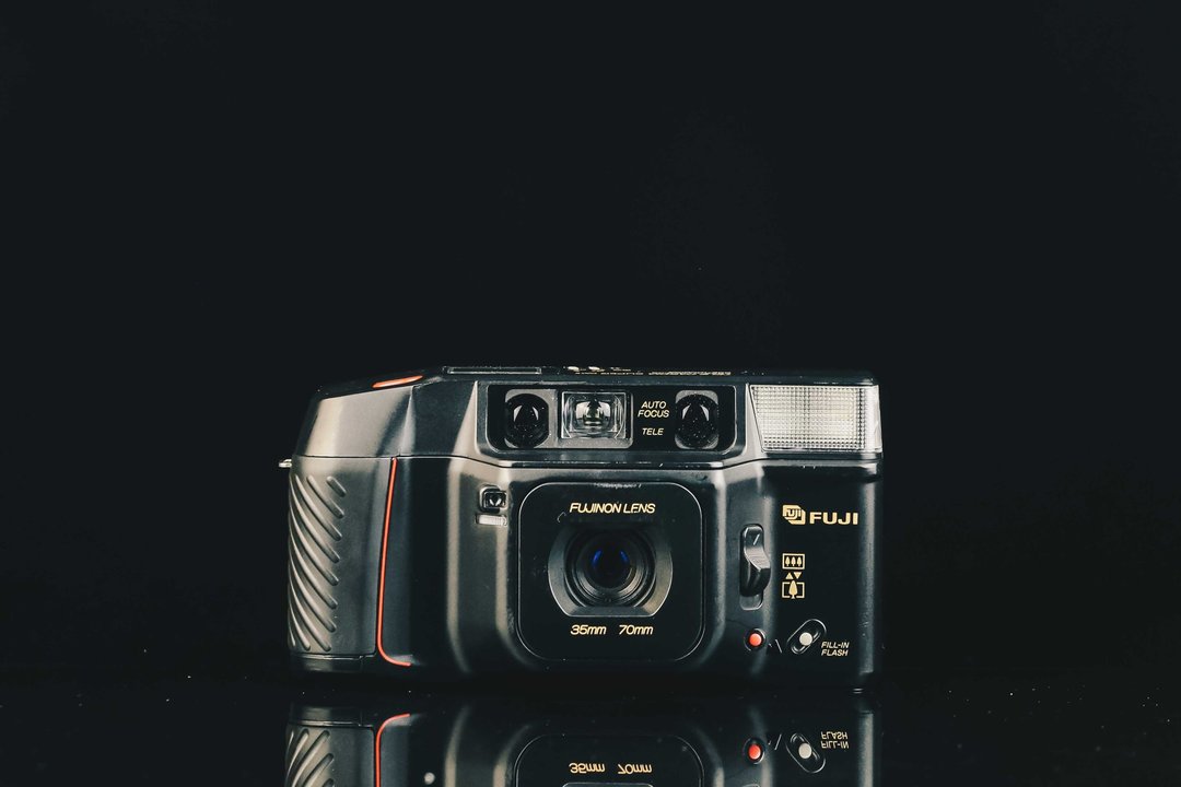 FUJI TELE CARDIA SUPER DATE #5549 #135底片相机 - 相机 - 其他金属 黑色