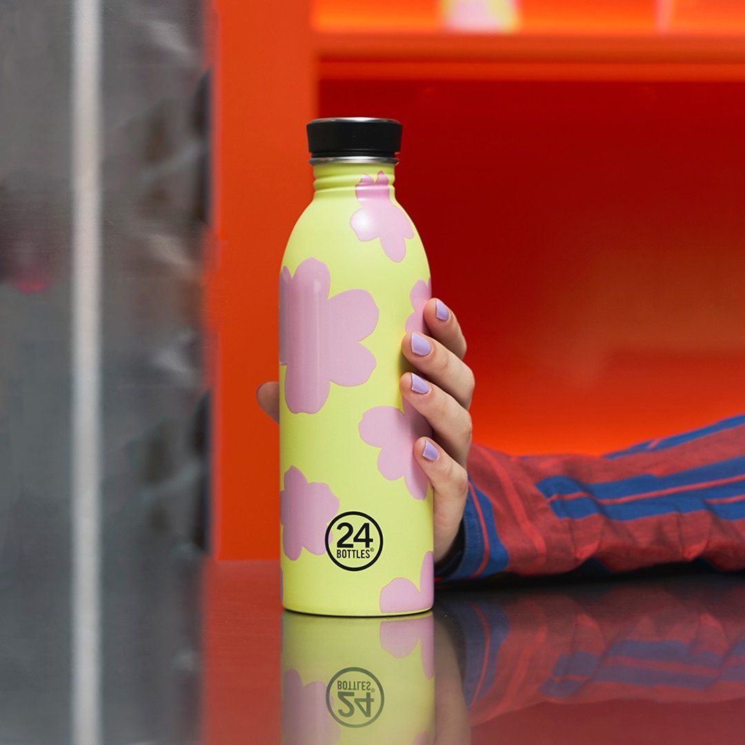 意大利 24Bottles 轻量冷水瓶 500ml / 云梦系列 - 水瓶/水壶 - 不锈钢 多色
