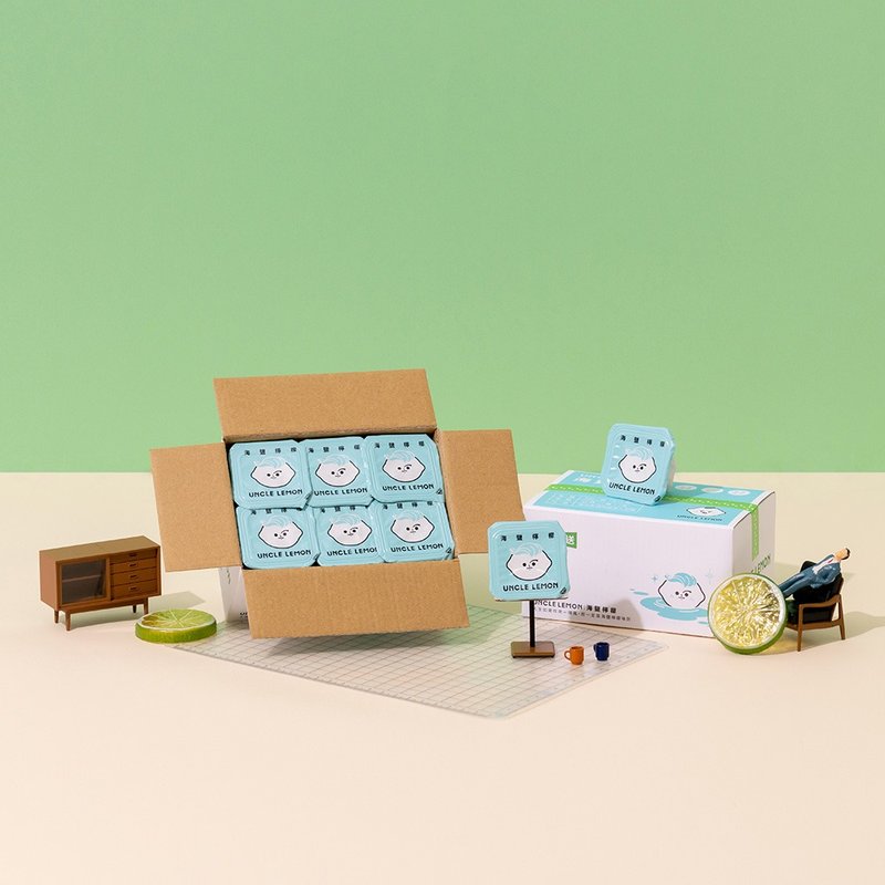 海盐柠檬胶囊16入组 - 果汁/蔬果汁 - 其他材质 蓝色