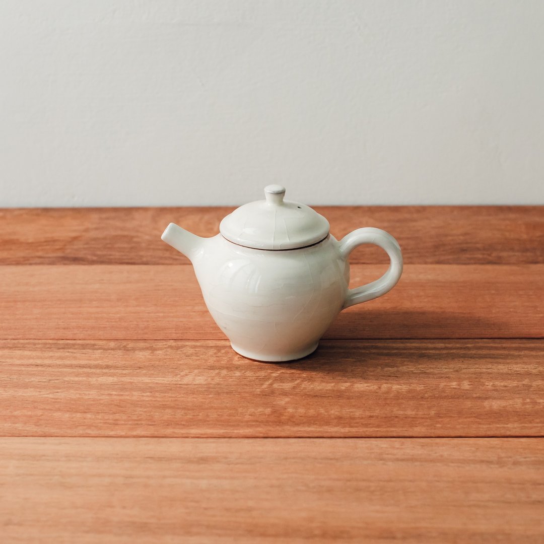 粉引茶壶 - 茶具/茶杯 - 陶 