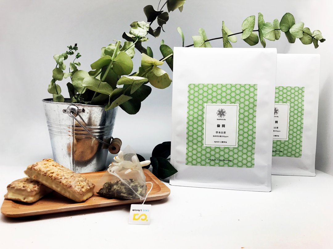 草本白茶 薄荷与香蜂草结合的淡雅风 加上 柠檬香茅 入口清香微甜 - 茶 - 植物．花 绿色