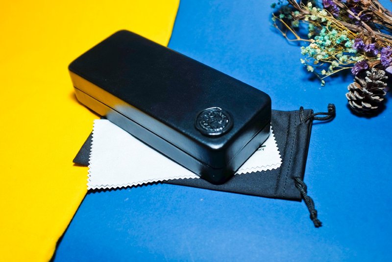 2is Bx06Axd 眼镜盒│方形眼镜盒│黑色│眼镜盒 - 眼镜盒/眼镜布 - 其他材质 黑色