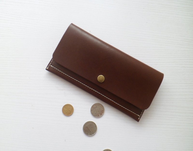 男女手拿钱包 手机钱包 长钱包 - 手拿包 - 真皮 金色