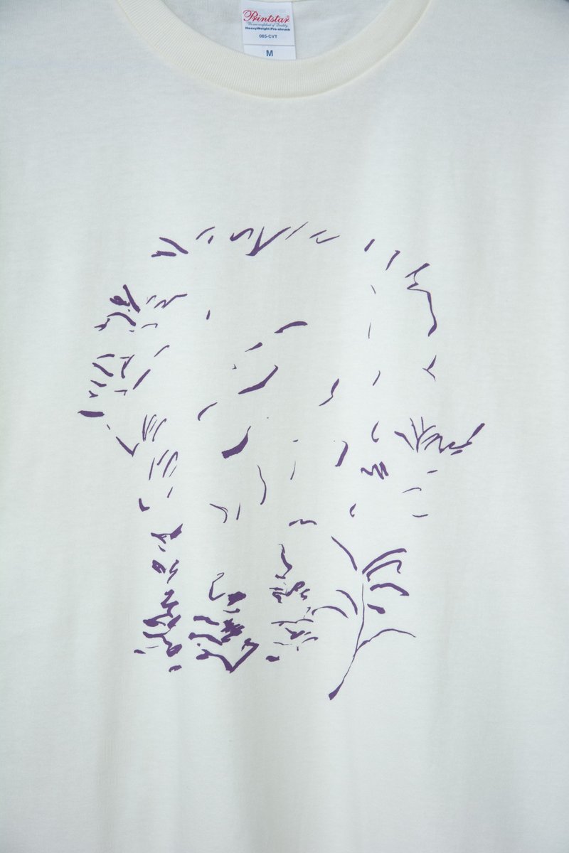 T shirt 泽 绢印 - 中性连帽卫衣/T 恤 - 棉．麻 