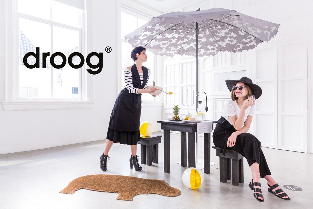 荷兰设计团体 / Droog Design - -河马脚踏垫 - 地垫/地毯 - 亚麻 咖啡色