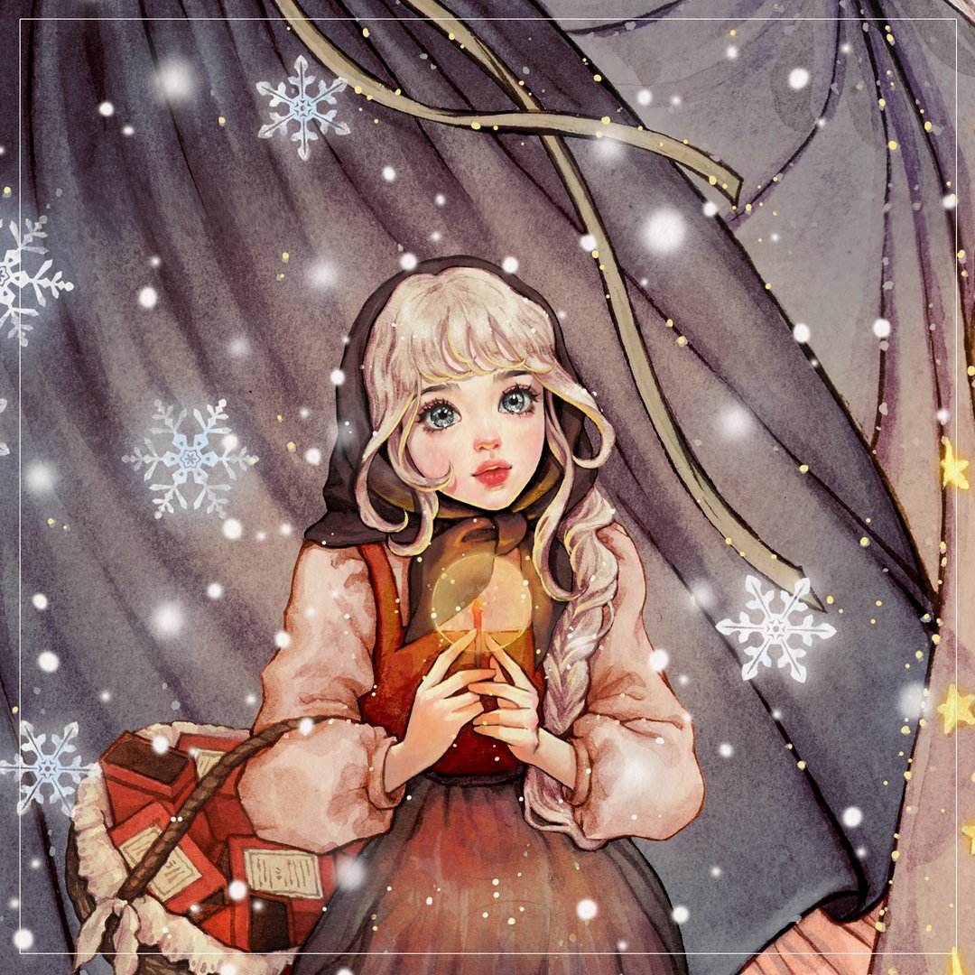 *Fanal*Winter&Anna - 贴纸 - 纸 