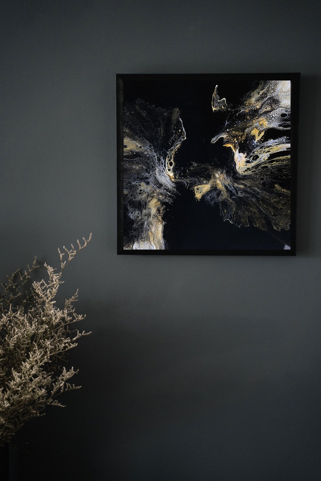 方圆雕塑 - 压克力流动画材料包 I 二幅画作DIY体验组 - E色系 - 插画/绘画/写字 - 颜料 黑色