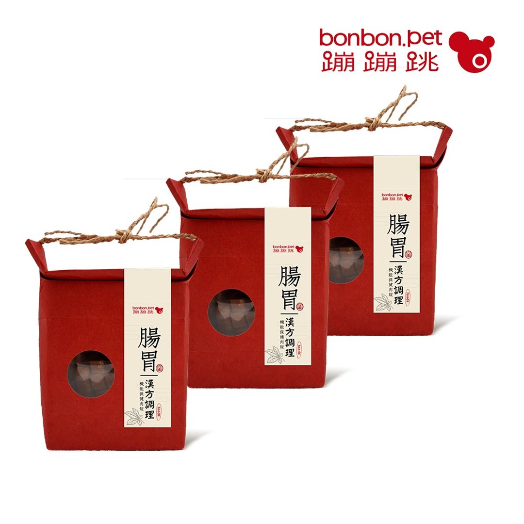 蹦蹦跳 汉方调理/肠胃保健 -低脂肉锭 3 入组 - 其他 - 其他材质 红色