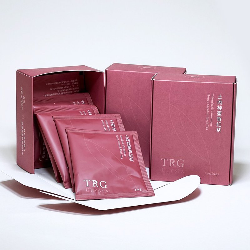 养身好茶 甘甜无糖【欧丽雅】土肉桂蜜香红茶包 (3盒送3包) - 茶 - 植物．花 红色