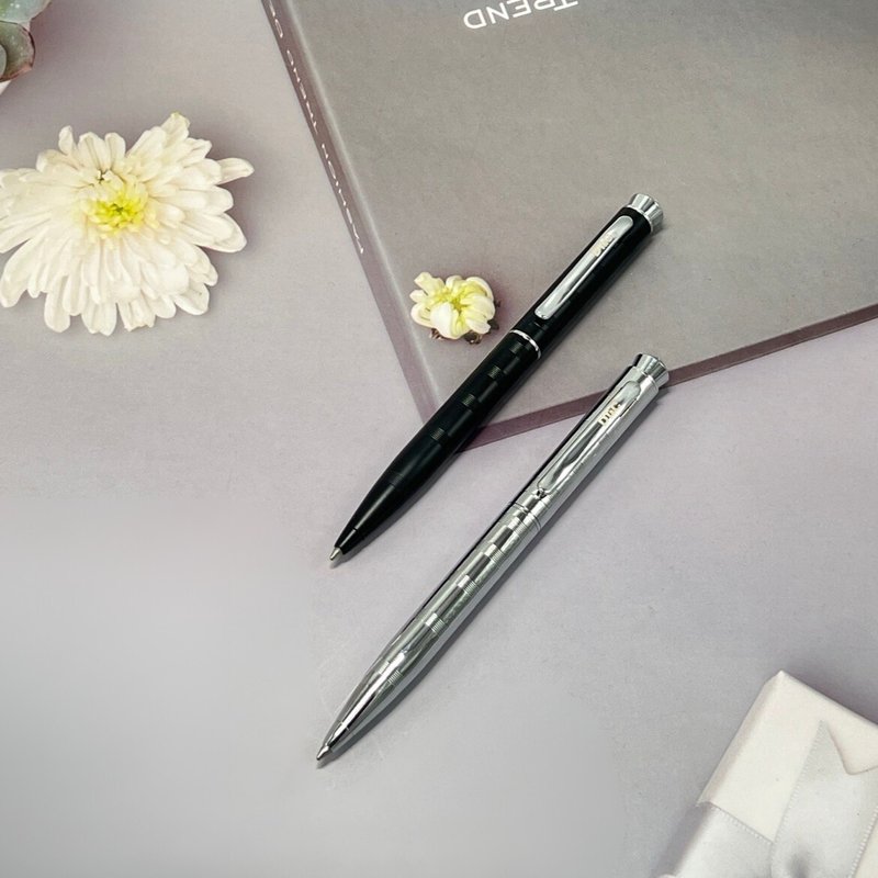 【DT&CREATION】仰望天际环状线水晶原子笔 - 圆珠笔/中性笔 - 其他金属 银色