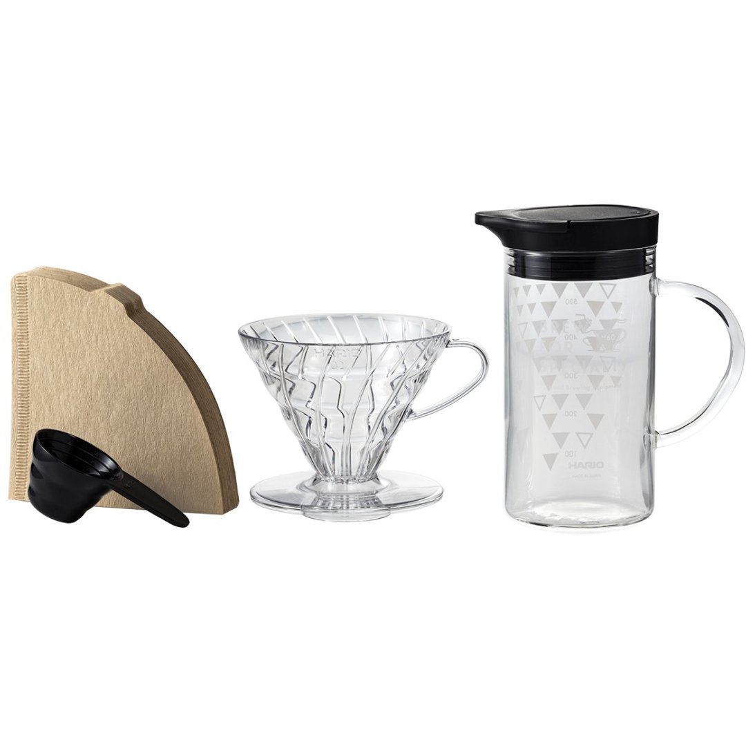 HARIO V60感温变色咖啡壶组/VDSS-3012-B - 咖啡壶/周边 - 玻璃 白色