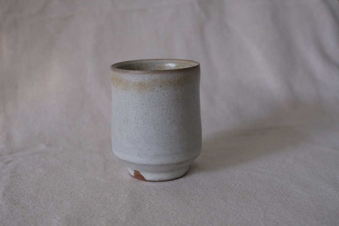 雾白- 握杯、茶杯 - 茶具/茶杯 - 陶 