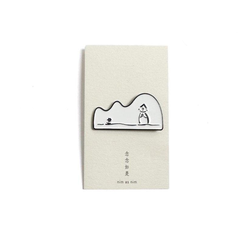 【汉礼】念念系列 - 迷你念念章 (港澳限定) - 胸针 - 其他金属 