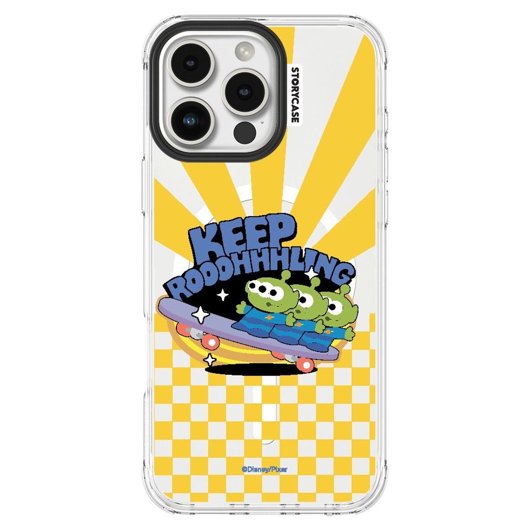 三眼仔爱运动 星际冲浪手 iPhone 16 手机壳 磁吸防撞保护壳 - 手机壳/手机套 - 其他材质 
