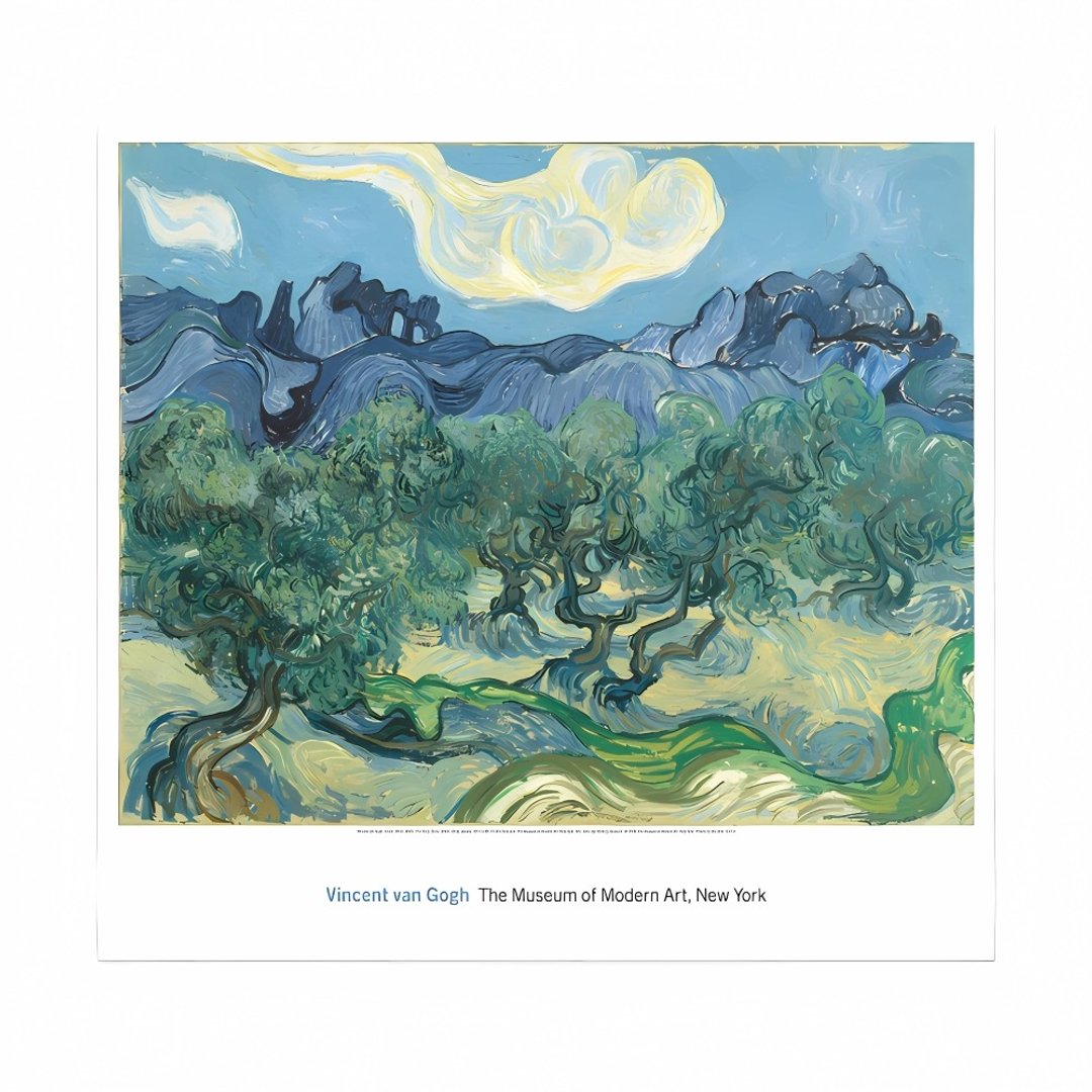 【原版海报】梵谷 van Gogh | The Olive Trees - 海报/装饰画/版画 - 纸 