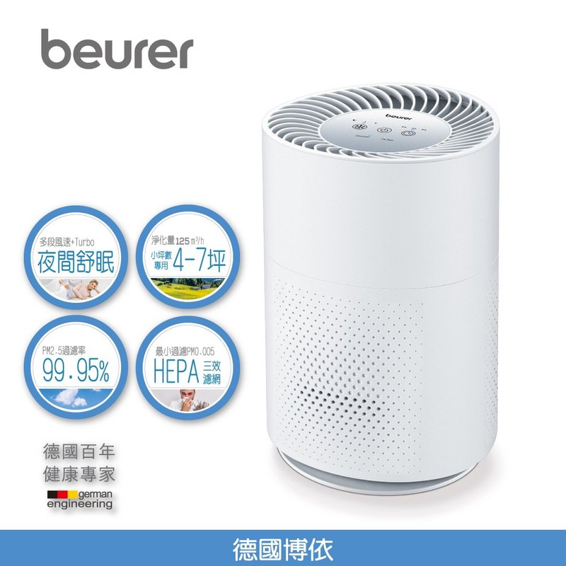 beurer 德国博依 360度全净化空气清净机 LR 220 - 其他小家电 - 塑料 白色