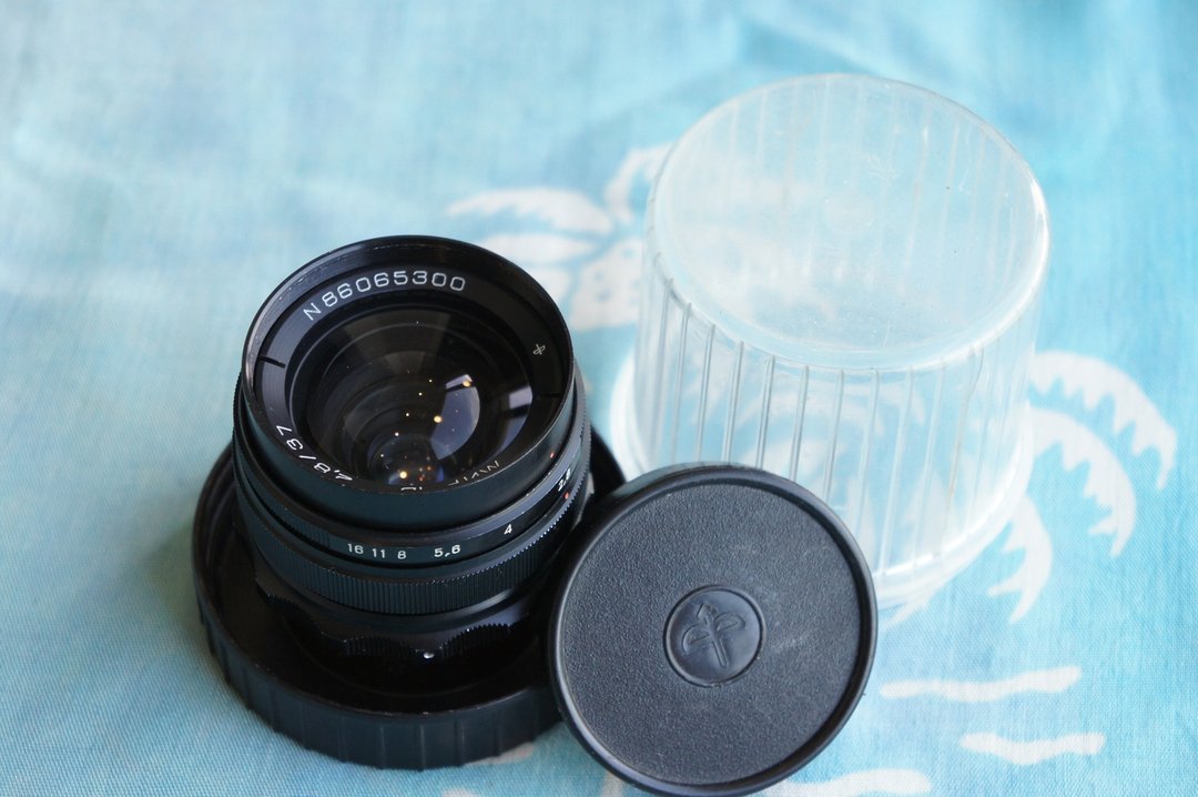 MIR-1V 37mm f2.8 镜头 M42 Zenit Praktica 相机 Flektogon Micro 4/3 - 相机 - 其他材质 