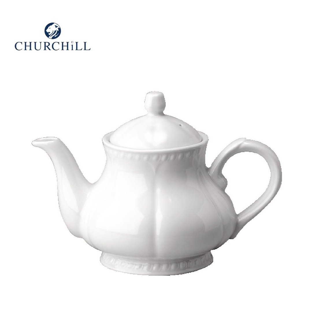 Churchill Buckingham白金汉系列560ml茶壶 - 茶具/茶杯 - 陶 白色