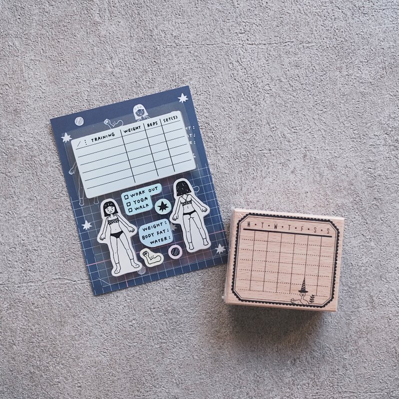 自律女孩印章组 原价640元 - 印章/印台 - 木头 