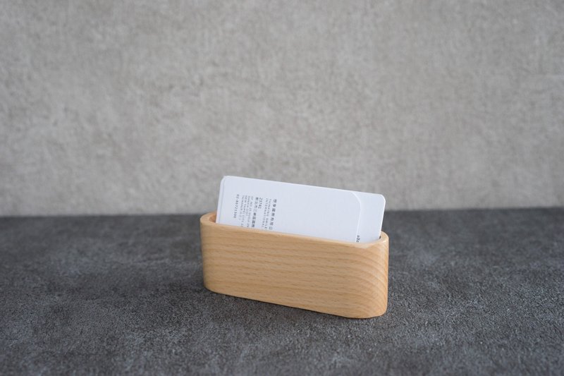 sorta nice 圣诞礼物 原木名片收纳盒 台港澳包邮 交换礼物 - 名片架/名片座 - 木头 咖啡色