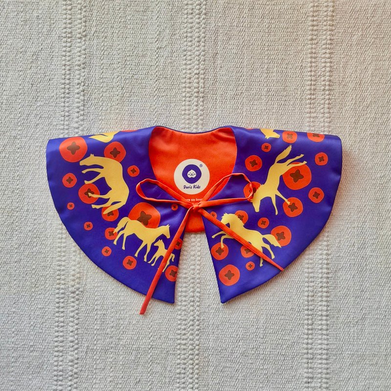 新年限定 吉柿小马-事展欢喜进 原创 儿童 装饰假领 - 领结/领巾 - 聚酯纤维 多色