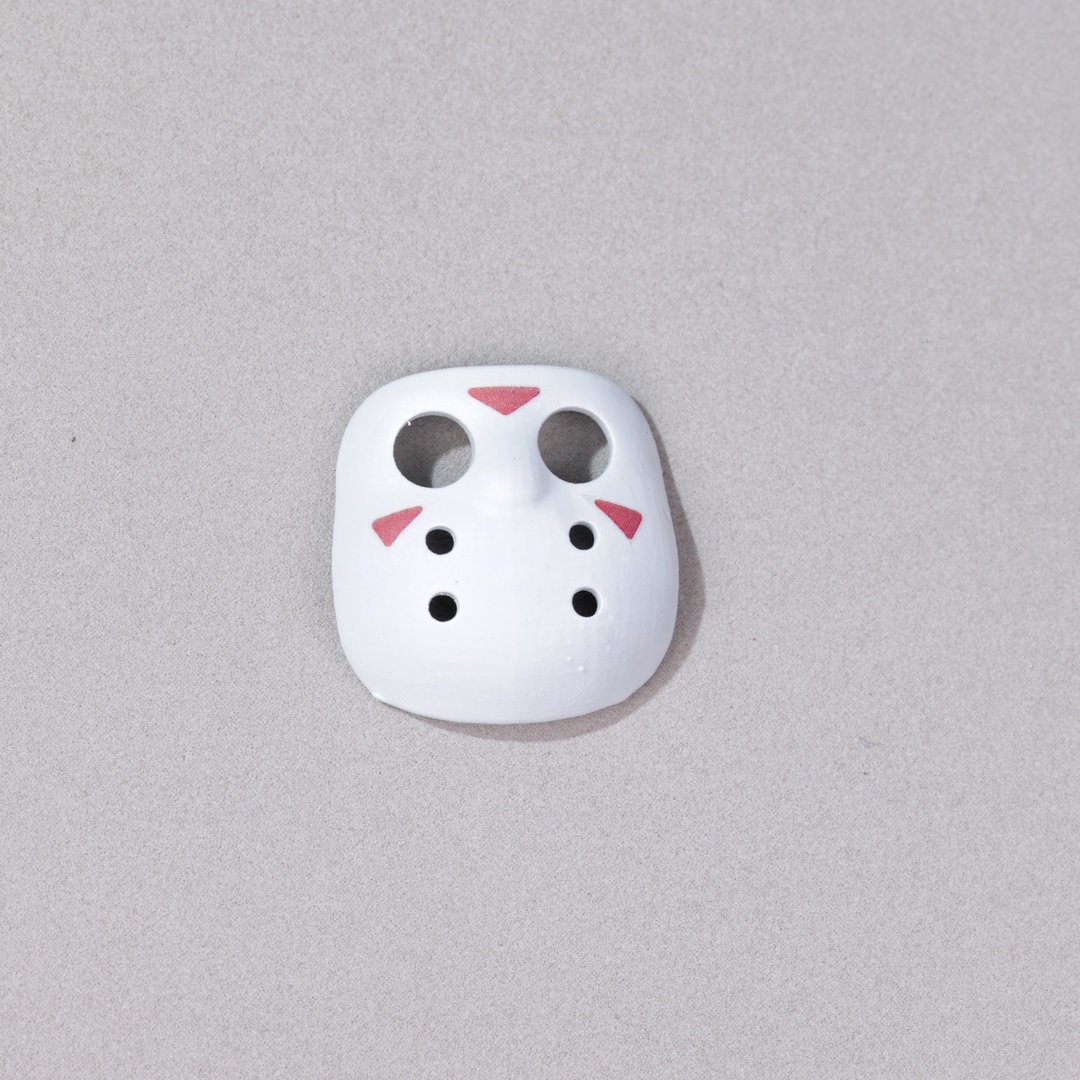 虎豹屋敷 | 极M!铲屎车- 万圣节场景特典配件:奴才Cosplay 面具 - 玩偶/公仔 - 塑料 
