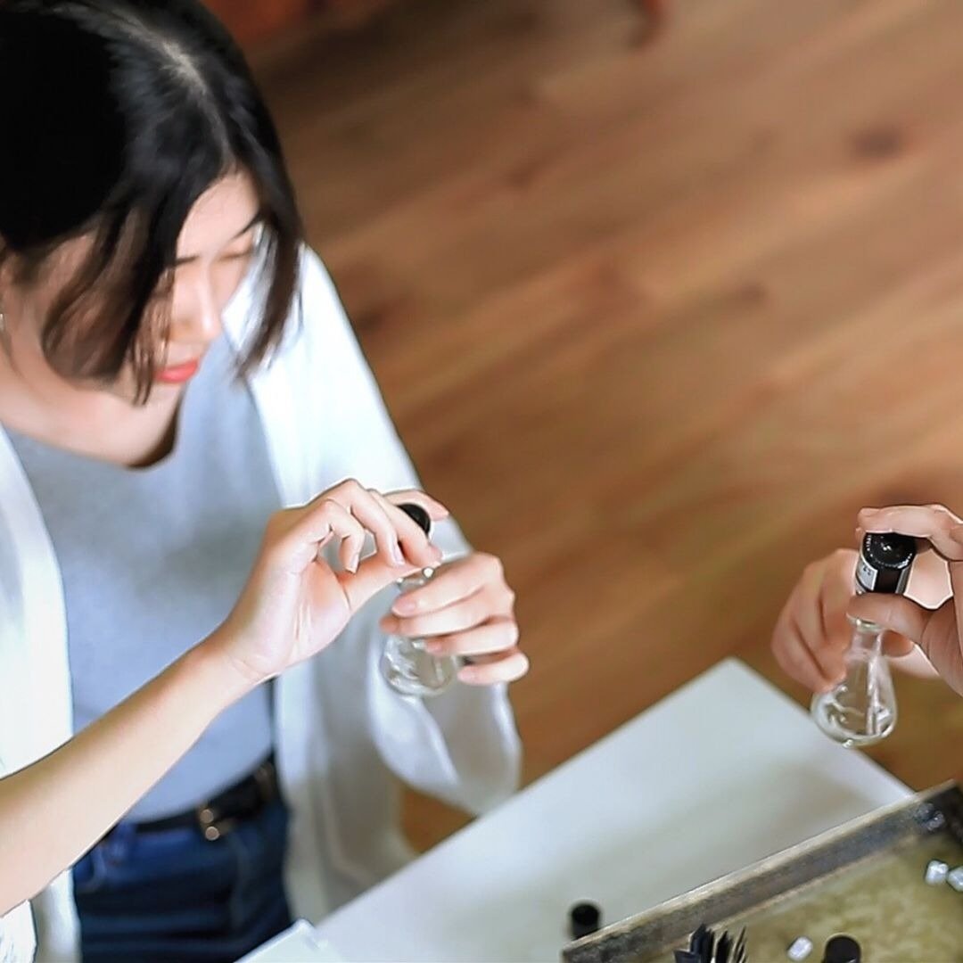【睡眠精油课程】总有陪你睡觉的香味|台南调香课程|30ml|体验 - 蜡烛/香氛 - 玻璃 