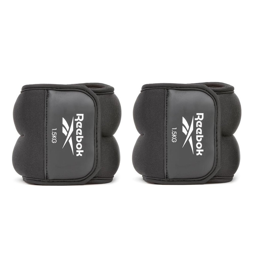 【Reebok】Ankle Weights 脚踝负重环 - 1.5kg (2入组) - 运动/健身用品 - 其他材质 黑色