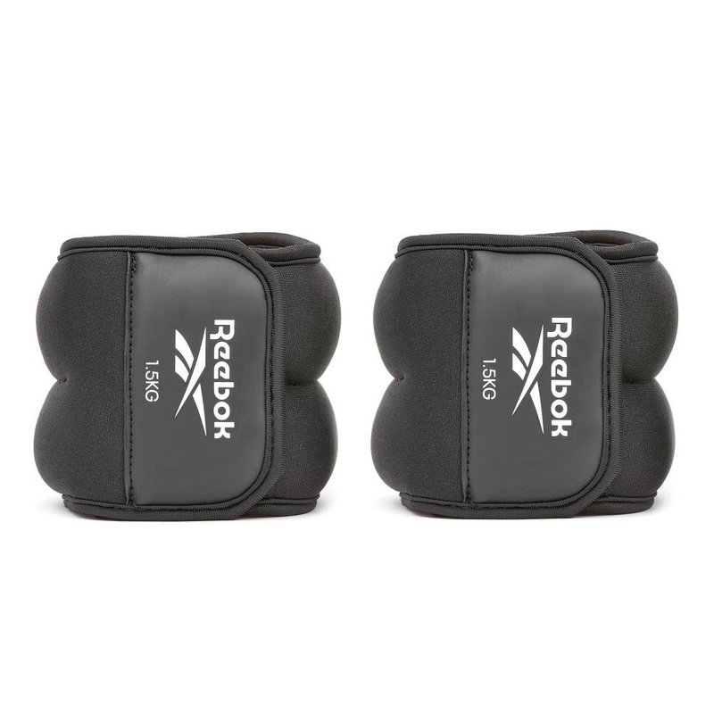 【Reebok】Ankle Weights 脚踝负重环 - 1.5kg (2入组) - 运动/健身用品 - 其他材质 黑色