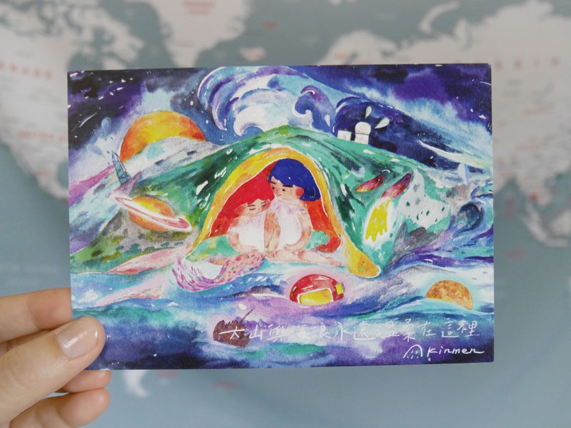 小岛明信片 金门印象 | 明信片 postcard - 卡片/明信片 - 纸 多色