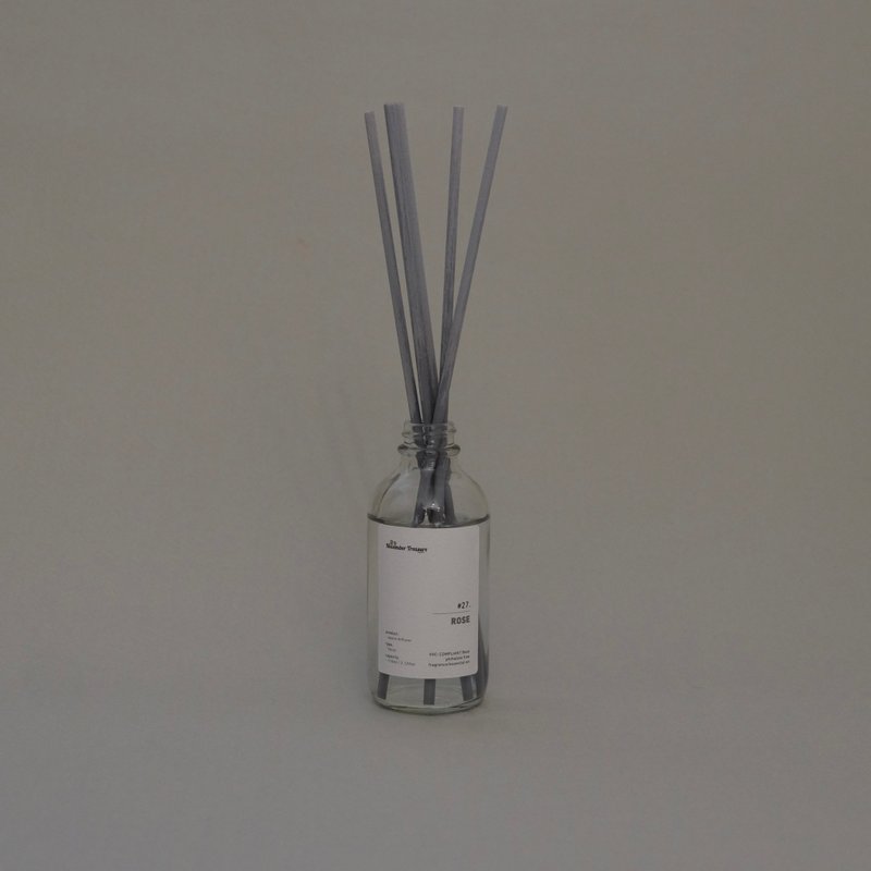 27' ROSE / 空间精油扩香瓶 - 香薰/精油/线香 - 其他材质 透明