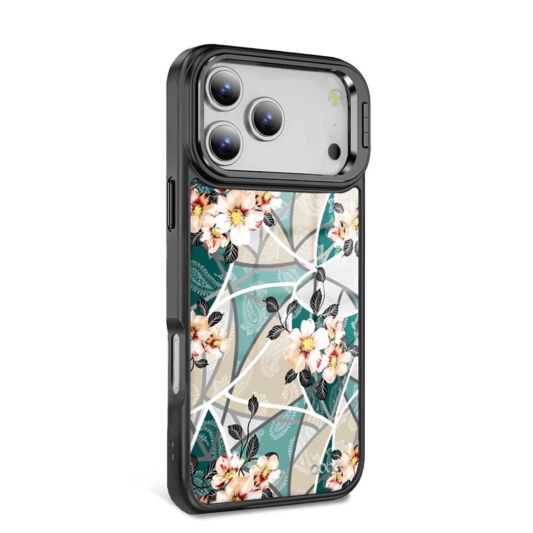 apbs iPhone 全系列 防摔合金框隐形立架手机壳 - 歌德玫瑰 - 手机壳/手机套 - 其他材质 多色
