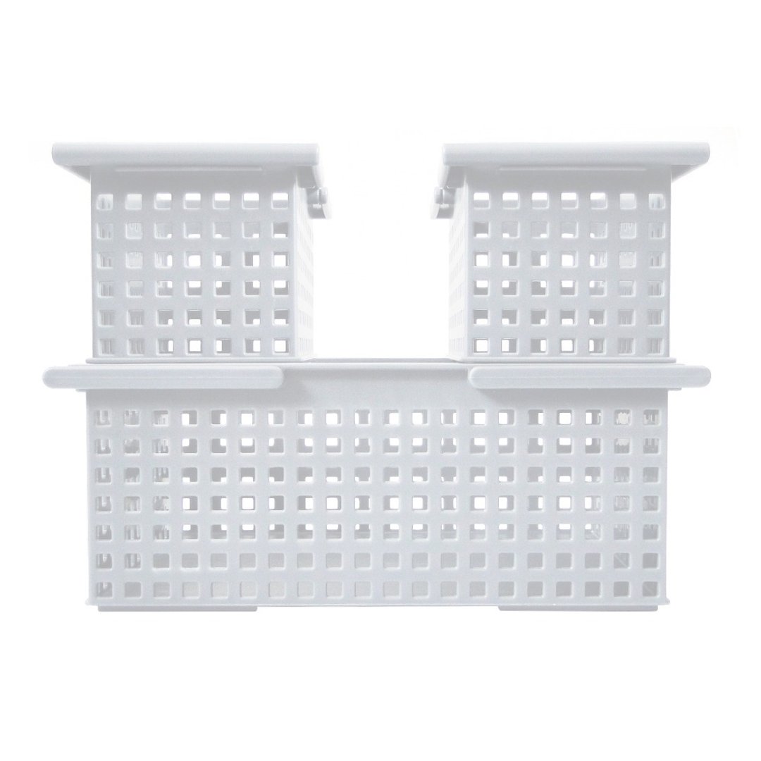 日本Like-it 简约收纳手提篮三入组(SS*2+L)收纳篮 提篮 桌面收纳 - 收纳用品 - 塑料 