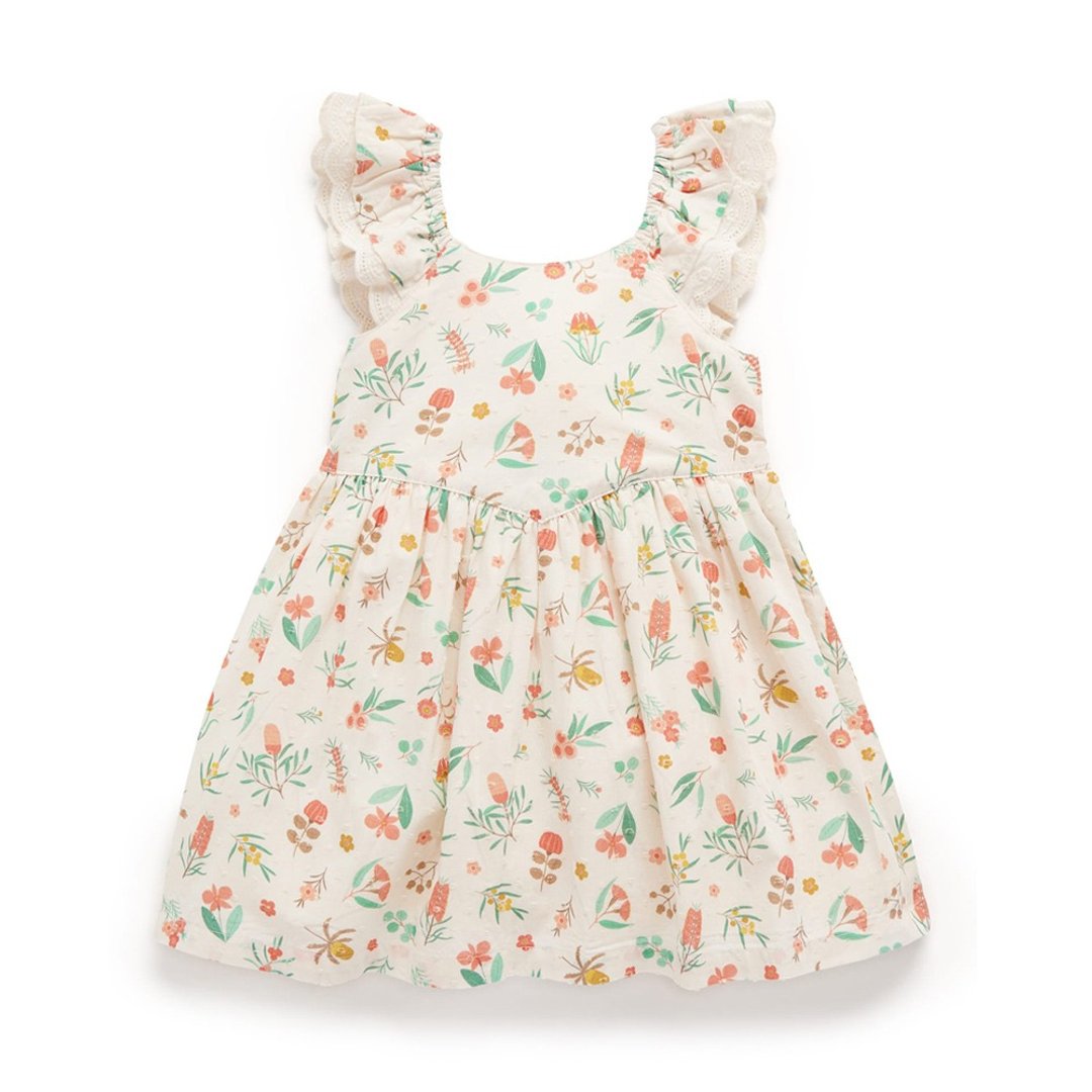 澳洲Purebaby有机棉女童洋装/童装裙 12M-5T - 童装裙 - 棉．麻 