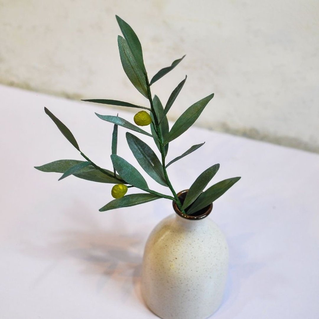 Olive Leaves- Paper Olive Leaves For Home Decoration - 干燥花/捧花 - 环保材料 