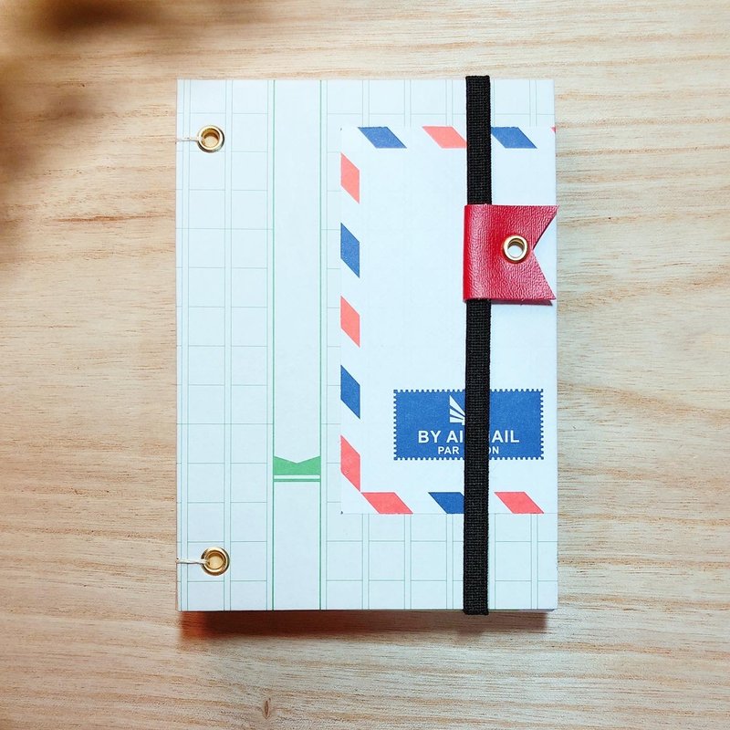 【情人节礼物】作家的彩虹色情书 - 2025 无时效 A6 彩虹手缝手帐 - 笔记本/手帐 - 纸 